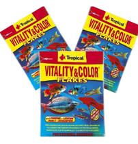 Tropical vitality & color flakes 12g ( kit c/ 3 sache ) - un