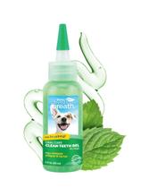 TropiClean Fresh Breath NO BRUSH Clean Teeth Oral Care Gel para cães, 2oz - Dental Care Toothpaste Gel Ajuda a remover Placa e Tártaro + Purificador de Hálito