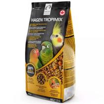 Tropimix Mistura de Grãos, Frutas Desidratadas, Extrusadas, Sementes para Pequenos e Médios Psitacídeos 908g Hari