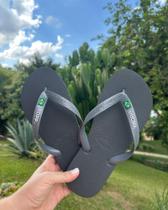 Tropp Chinelo Unissex - Conforto E Estilo Na Cor Cinza