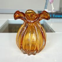 Trouxinha de Vidro Murano Âmbar Vita Trouxinha de Vidro Murano Âmbar Vita