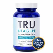 Tru Niagen NAD 300mg Nicotinamida Ribosídeo NR 120 Cápsulas Original Tru Niagen NAD 300mg Nicotinamida Ribosídeo NR 120 Cápsulas Original