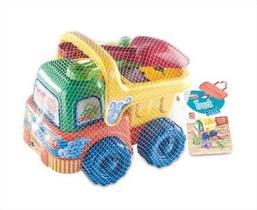 Truck Beach C/acessórios Para Brincar Areia Kit Praia