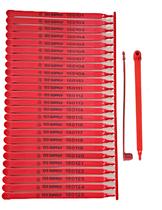 Truck Seals 133 SUPPLY 1000 de plástico vermelho para contêiner de transporte Truck Seals 133 SUPPLY 1000 de plástico vermelho para contêiner de transporte