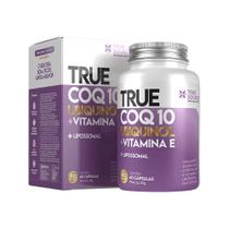 True coq10 ubiquinol + vitamina e (60caps) true source