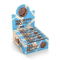 True Crunch PRO Display (12 unid. 25g) - Sabor: Cookies Cream c/ Cobertura de Choc. Meio Amargo True Crunch PRO Display (12 unid. 25g) - Sabor: Cookies Cream c/ Cobertura de Choc. Meio Amargo