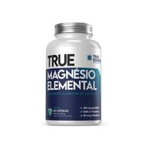 True Magnésio Elemental True Source 60 Cápsulas