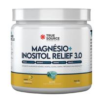 True magnésio + inositol relief 3.0 maracujá 350g True source True magnésio + inositol relief 3.0 maracujá 350g True source