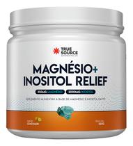 True Magnésio + Inositol Relief 300g - True Source Sabor Limão True Magnésio + Inositol Relief 300g - True Source Sabor Limão