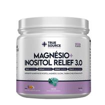 True Magnesio + Inositol Relif 3.0 Camomila e Lavanda 350G True Source True Magnesio + Inositol Relif 3.0 Camomila e Lavanda 350G True Source