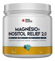 TRUE MAGNÉSIOINOSITOL RELIEF 2.0 MARACUJÁ 375g True Source TRUE MAGNÉSIOINOSITOL RELIEF 2.0 MARACUJÁ 375g True Source