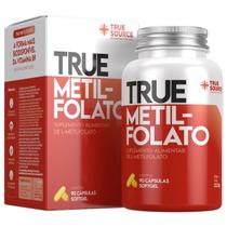 True Metilfolato - 90 Cápsulas - True Source True Metilfolato - 90 Cápsulas - True Source