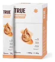 True morning energy protein cappuccino caixa c/20 400g True morning energy protein cappuccino caixa c/20 400g