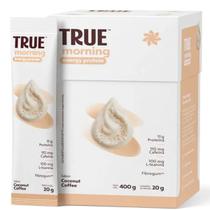 True Morning Energy Protein Coconut Coffee 20 Sachês Sabor:Coconut Coffee True Morning Energy Protein Coconut Coffee 20 Sachês Sabor:Coconut Coffee