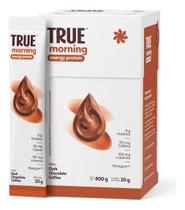True morning energy protein dark chocolate coffee c/20 400g