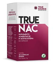 True nac 600mg vegana 30 capsulas true source