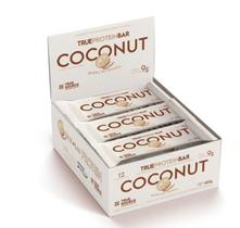 True Protein Bar Display (12 unid. 35g) - Sabor: Coconut True Protein Bar Display (12 unid. 35g) - Sabor: Coconut