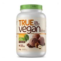 True Source True Vegan 837g Proteína Vegetal Sabor Chocolate com Avelã