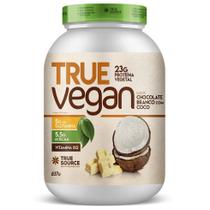 True Vegan (837g) - Sabor: Chocolate Branco c/ Coco - True Source