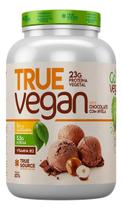 True Vegan 837g True Source Proteína Vegetal Sabor Chocolate com Avelã