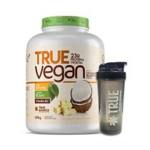 True vegan chocolate branco com coco 1810g-true+coqueteleira