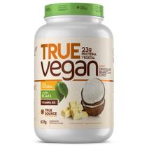 True Vegan Protein Chocolate Branco Coco 837g - True Source