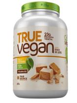 True vegan whey doce de leite 837g - true source