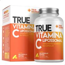 True Vitamina C Lipossomal 180 Cápsulas SoftGel True Source