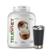 True whey protein coconut ice cream 1810g -true+copo térmico