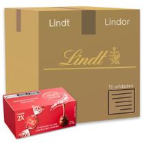 Trufa Lindt Lindor Duo Milk ao Leite Kit 12 Caixas de 25g