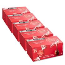 Trufa Lindt Lindor Duo Milk Ao Leite Kit 5 Caixas De 25G