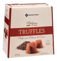 Trufas Belgas Importada com Pedaços de Cacau 454g