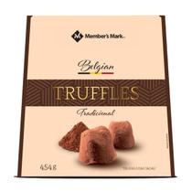 Trufas De Chocolate Belga Cobertos De Cacau Em Pó 454g