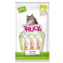 Truly Petisco Cremoso Gatos Sabor Atum E Bonito C/5 Tubos