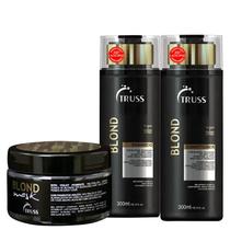 Truss Blond Kit Shampoo 300ml + Condicionador 300ml + Máscara 180g