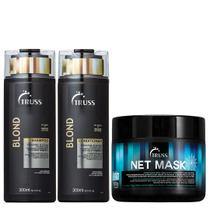 Truss Blond Kit Shampoo Condicionador e Net Mask 500g