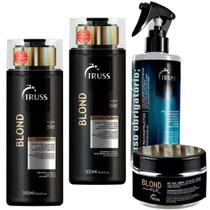 Truss Blond - Shampoo 300ml + Condicionador 300ml + Máscara 150g + Uso Obrigatório 260ml Truss Blond - Shampoo 300ml + Condicionador 300ml + Máscara 150g + Uso Obrigatório 260ml