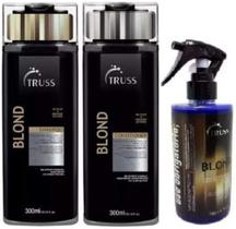 Truss Blond - Shampoo 300ml + Condicionador 300ml + Uso Obrigatório (Blond) 260ml Truss Blond - Shampoo 300ml + Condicionador 300ml + Uso Obrigatório (Blond) 260ml