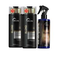 Truss Blond Shampoo Condicionador e Uso Obrigatório