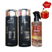Truss Blond Shampoo e Condicionador 300ml + Beach Waves 260ml Truss Blond Shampoo e Condicionador 300ml + Beach Waves 260ml
