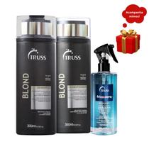 Truss Blond Shampoo e Condicionador 300ml + Frizz Zero 260ml Truss Blond Shampoo e Condicionador 300ml + Frizz Zero 260ml