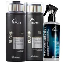 Truss Blond Shampoo e Condicionador 300ml + Uso Obrigatório 260ml
