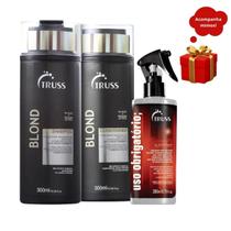 Truss Blond Shampoo e Condicionador 300ml+Uso Obrigatório Summer Miracle 260ml