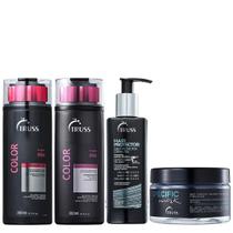 Truss Color Kit Shampoo Condicionador Specific Mask e Hair Protector Leave-in 250ml