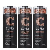Truss Curly Kit Shampoo Condicionador e Low Poo Shampoo 300ml Truss Curly Kit Shampoo Condicionador e Low Poo Shampoo 300ml