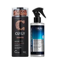 Truss Curly Kit Shampoo e Uso Obrigatório Reconstrutor 260ml