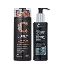 Truss Curly Kit Shampoo Low Poo e Hair Protector Leave-in 250ml