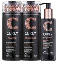 Truss Curly - Shampoo + Condicionador + Curly Light