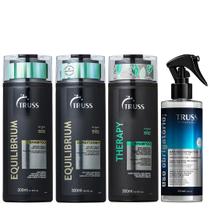 Truss Equilibrium Kit Shampoo Condicionador Therapy Shampoo e Uso Obrigatório Reconstrutor 260ml