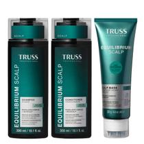 Truss Equilibrium Scalp Kit Shampoo Condicionador e Máscara 250g